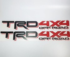 2 X Trd 4x4 Off Road Decals Toyota Tacoma Tundra Vehicle Vinyl Stickers Graphics 2 X Trd 4x4 Off Road Decals Toyota Tacoma Tundra Vehicle Vinyl Stickers Graphics
