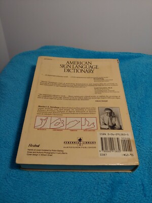 American Sign Language Dictionary 9780060913830| eBay