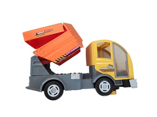 Camion Poubelle Jouet Dickie Toys - Avec Poubelle, Sons Et Lumières, Version Mercedes