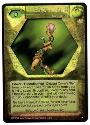 TC 14 Magi Nation Duel ''Orwin's Stuff'' Foil