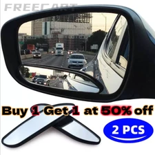 2x Blind Spot Mirror Auto 360° Wide Angle Convex Rear Side View Car Truck SUV