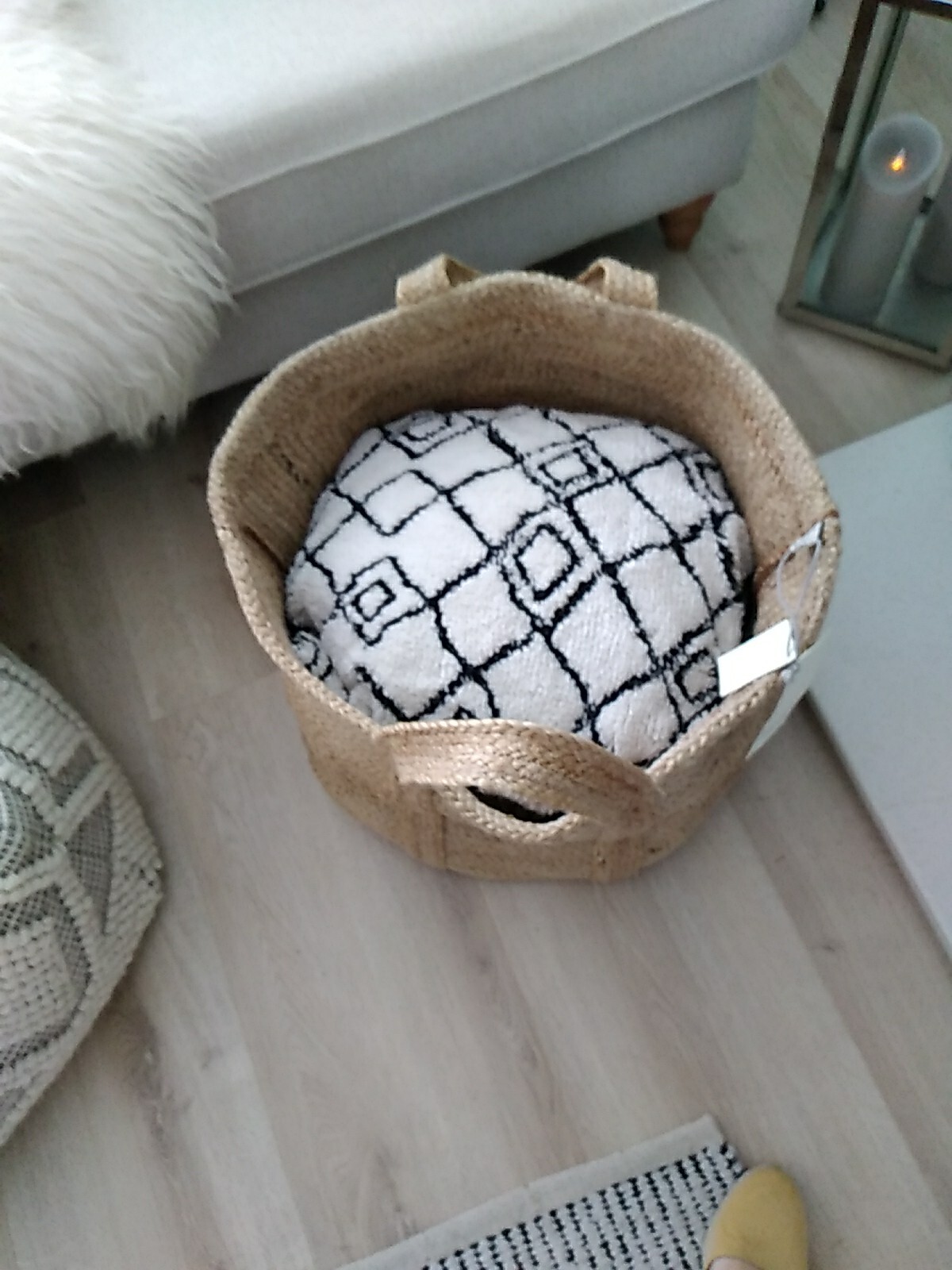 Nkuku Hemp Storage Bag 40x40x40cm eBay