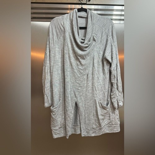 Athleta Studio Wrap Cardigan Size M - Picture 2 of 12