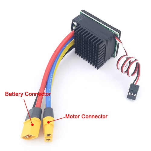 100A 7S 32V 960A ESC 2-ways Speed Controller for Brush Motor RC Car Boat Truck - Picture 15 of 16
