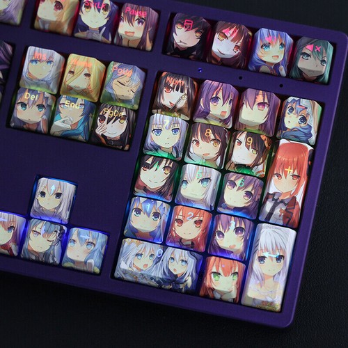 Anime DATE A LIVE Theme RGB Translucent Keycap for OEM Mechanical Keyboard Stock - Picture 7 of 7