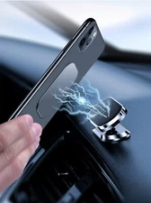 Zinc Alloy Car Magnetic Mobile Phone Holder Dashboard Bracket Grip car kit OF