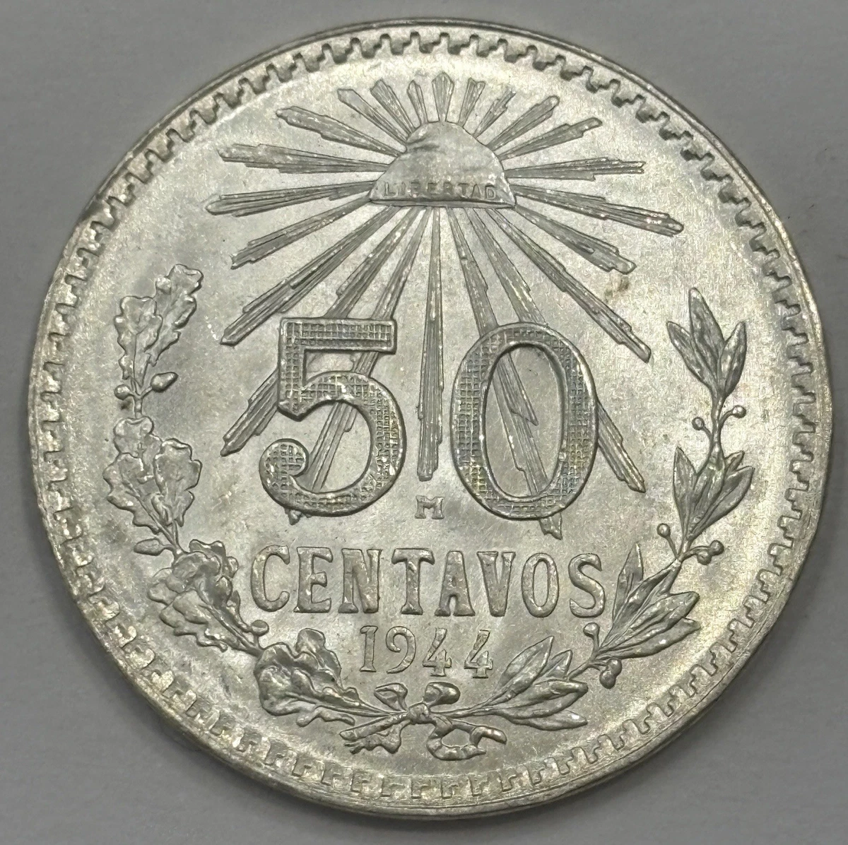 50 Centavos Silver 1944 Year Mexican Coins (1905-Now) for sale | eBay