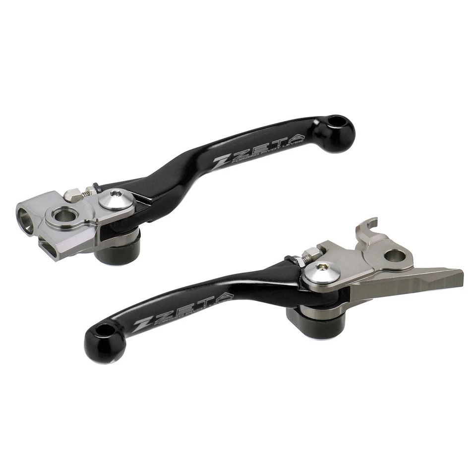Zeta Black Pivot Lever Set for KTM 250SX-F 2007-2013 - Image 2 of 3
