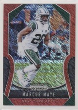 2019 Panini Prizm Red Shimmer Prizm 11/15 Marcus Maye #33 1u6