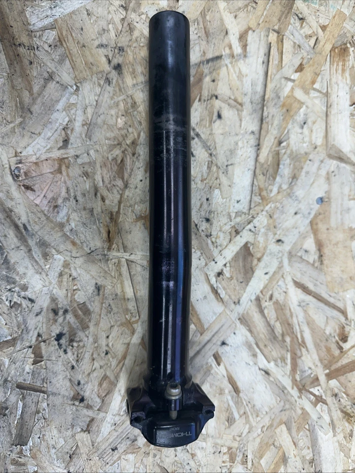 Tija de sillín retroceso Thomson Elite SP-E102-SB 27,2 mm x 250 mm negra MTB Road XC Foto 3 de 4