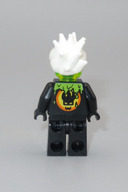 LEGO Agents Dr. D Zaster slime white green hair minifigure 8969