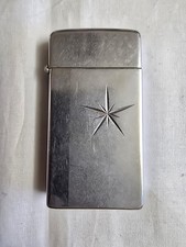 Ancien briquet à rabat gaz butane Scripto. RARE