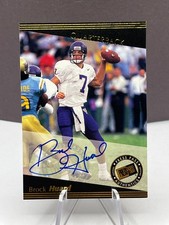 Brock Huard 1999 Press Pass Authentics Rookie Auto Card. rookie card picture