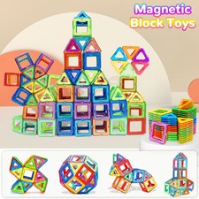 40-PC Magnet Tiles Building Toy for Kids - STEM Learning DIY Building Blocks Toy