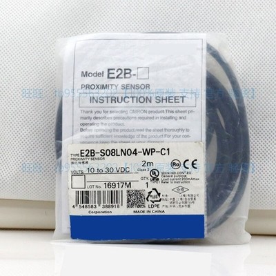 1PCS E2B-S08LN04-WP-C1 2M cylindrical proximity switch sensor is new and origina