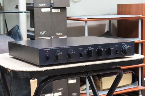 (Free Shipping) intage Yamaha C-2 Stereo Control Amplifier, Operation Confirmed. - Picture 2 of 9