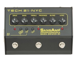 Tech 21 Sansamp Bass Driver Di | eBay