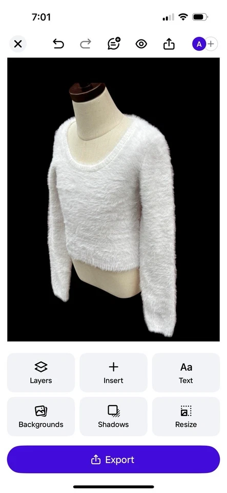 Suéter H&M Tejido Esponjoso Súper Suave Niña Niño Talla 12/14 Foto 2 de 4