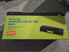 Staples Compatible with HP 92A Black Toner Cartridge for HP LaserJet 1100 / 3200