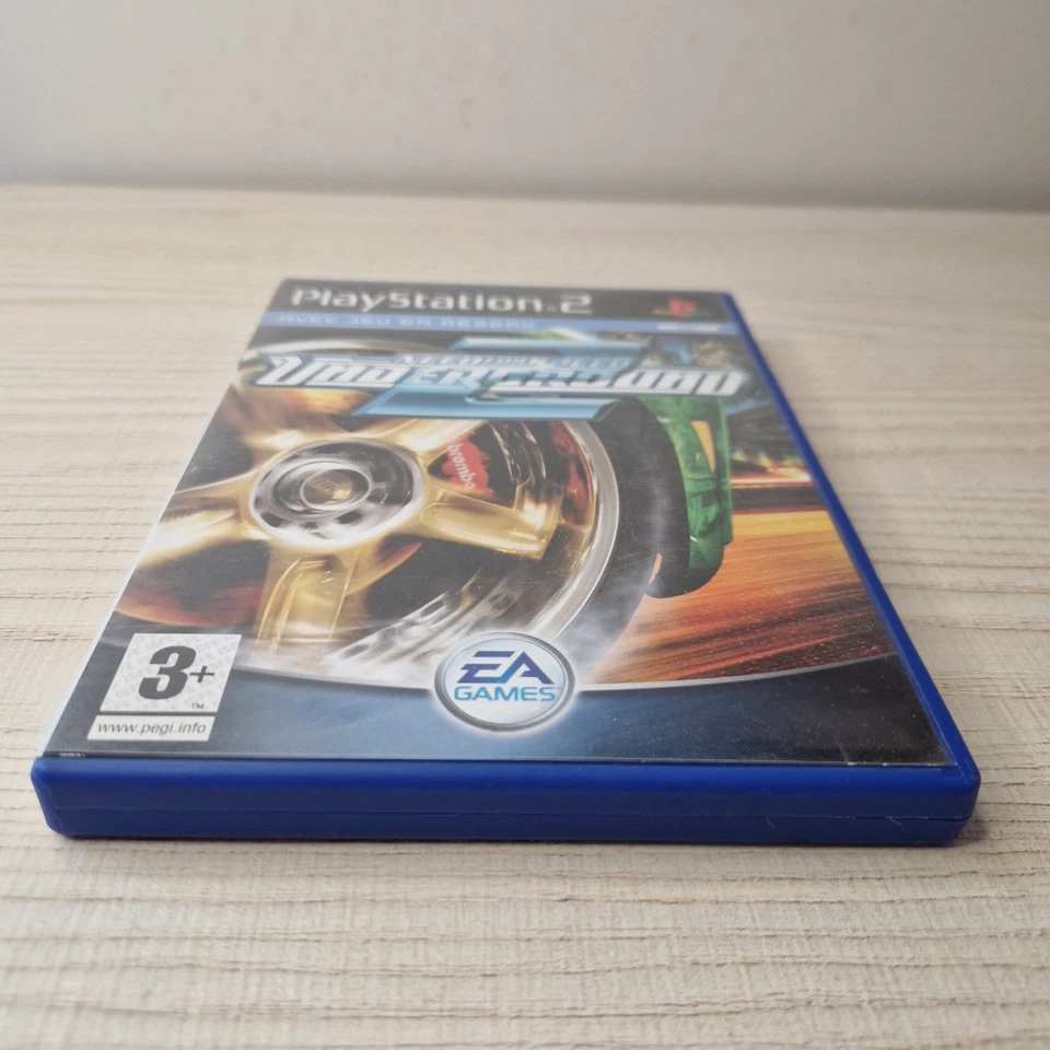 Need for Speed Underground 2 PS2 PlayStation 2 PAL Disco Perfetto Manuale FR - Bild 3 von 4