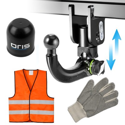 Anhängerkupplung abn. Oris für Audi A4 B8 Stufenheck auch Quattro/S-Line 07-15