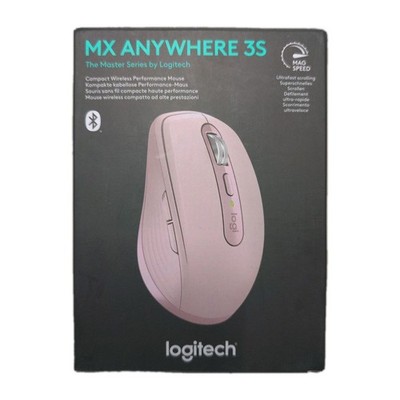 Logitech MX Anywhere 3S Maus Rosa kabellose Maus ergonomisches Design