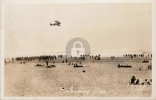 Rockaway Beach OR Oregon Coast 1929 RPPC Photo Postcard COPY