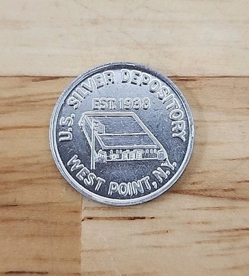 U. S. Silver Depository Est. 1938 West Point N.Y. 10 Mills Mini