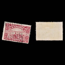 9051: Canada SG283 2x 20c Dark carmine 1929 Sc#157 Mi136 Used C£20