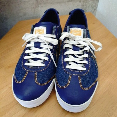 Onitsuka Tiger Sneakers Shoes Mexico 66 x GCDS 1183A602 Denim Men's US8.5 NEW