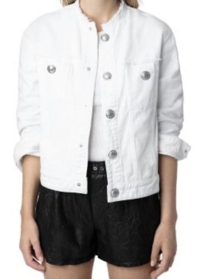 Zadig & Voltaire Kaely Destroy Denim  Sz L