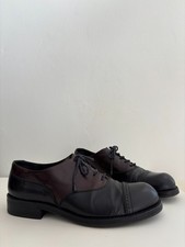 Vintage 1990s Henry Beguelin Saddle Oxford Brogues Barneys Womens Shoes Size 38