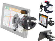 Heavyduty Bike Motorcycle Clamp Mount Holder for Garmin Drive Smart 5-7"GPS 5