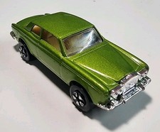 Vintage Playart Green w/Cream Interior Rolls Royce Silver Shadow 1/64 Diecast