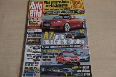 3) Auto Bild 35/2006 - Ford S-Max 2.5 T Titanium m - Opel Zafira OPC mit 240PS b