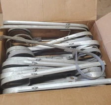 4" x 16 Metal pipe hanger 14 gauge. set of 25