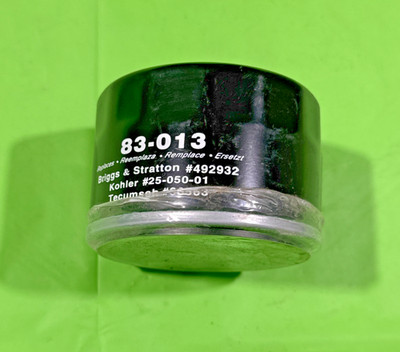 Oregon 83-013 Oil Filter B&S Vanguard Engines High Efficiency, Durable 492932S