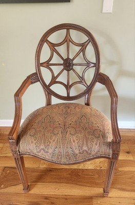 椅子 spider back arm chair Ethan Allen Spider-Back Chair (Excellent Condition, Beautiful
