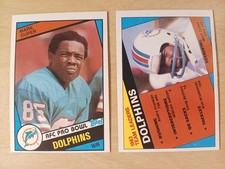 1984 Topps Mark Duper #120 (RC) Lot of 2 Miami Dolphins EX-NRMINT COND SEE PICS
