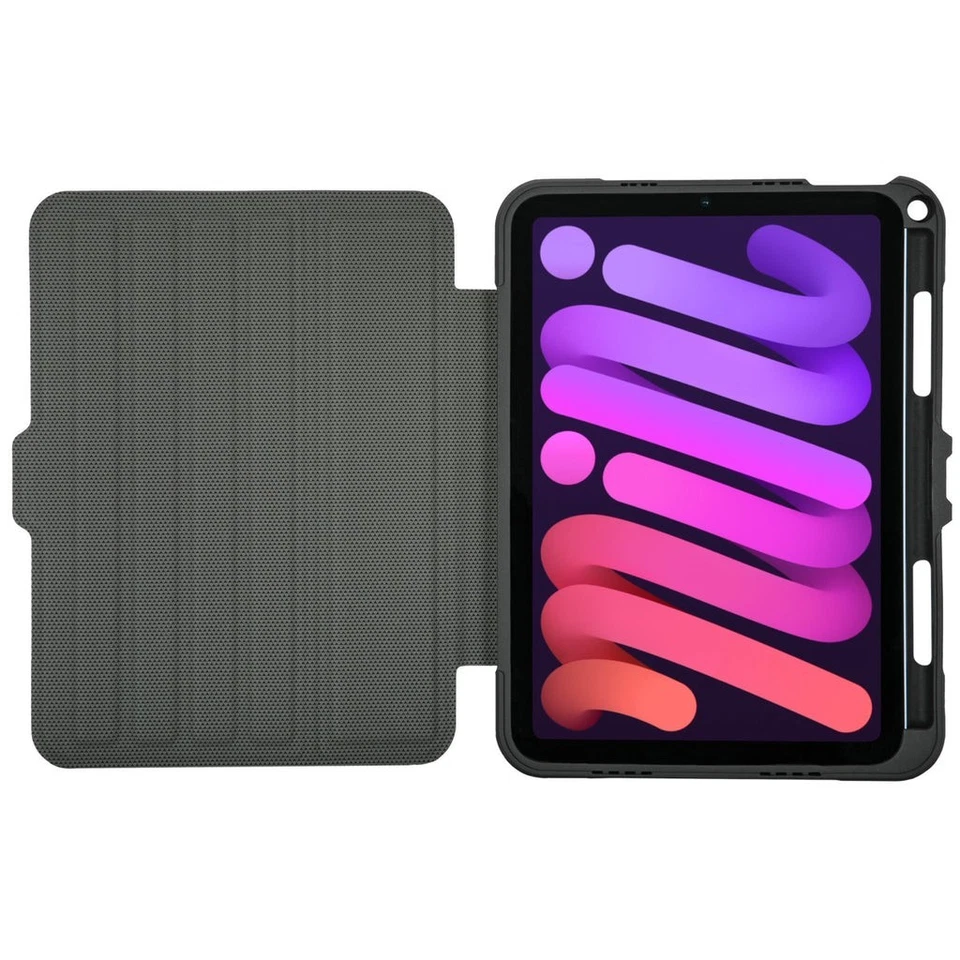 Targus Pro-Tek Carrying Case Flip for iPad Mini 6th Gen Black - Image 2 of 4