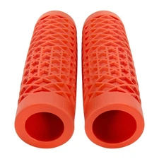 1" 25mm Odorless Rubber Hand Grips Rubber Cover Universal For Kawasaki Suzuki