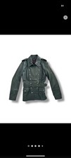 Mulberry Women's Vintage Green Leather Jacket Size 10/12