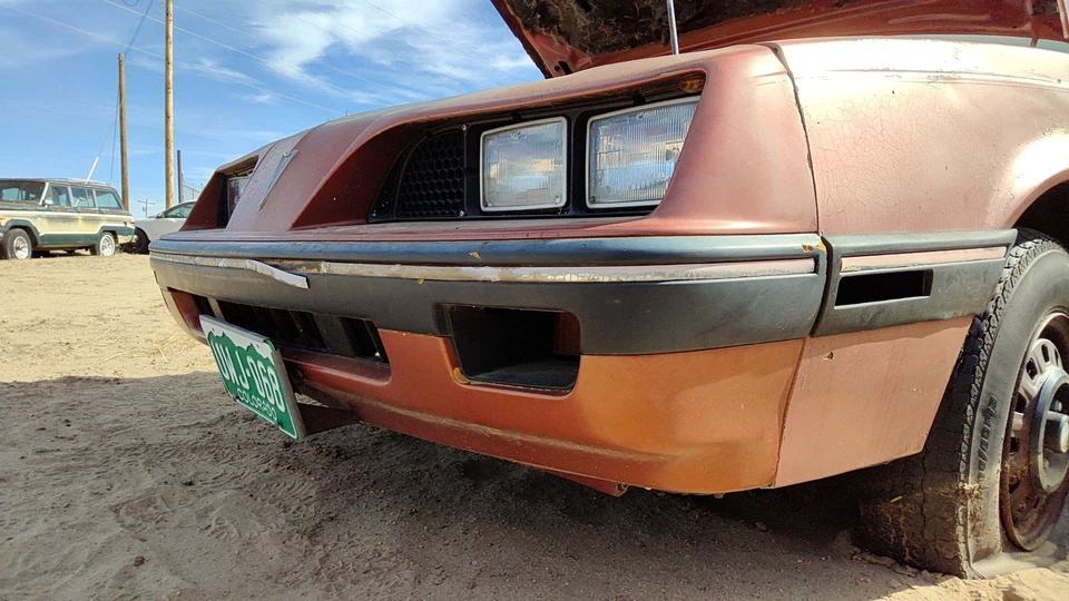 1985 - 1988 庞蒂亚克 Sunbird 前保险杠盖组件 Oem 棕色 10054945 — 第 4/4 张图片