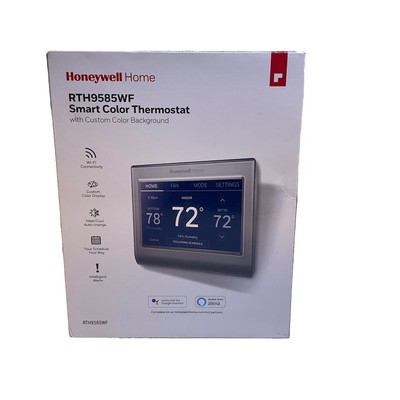 Honeywell Home Wi-Fi Smart Color Thermostat - Silver RTH9585WF1004