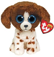 Ty 36249 PlüSchfigur Beanie Boos - Hund Muddles, 15 Cm