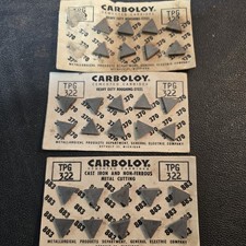 Lot Of 28- TPG 322 Grade 370 883 Indexable Carbide Inserts