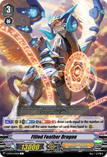 Vanguard TCG card V-BT05/043EN C Filled Feather Dragon Aerial Steed Liberation