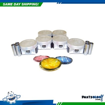 DNJ PRK182 Piston and Ring Kit For 05-10 Hyundai Kia Optima 2.7L V6 DOHC 24V