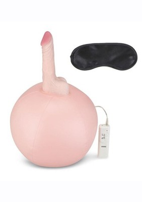Lux Fetish Inflatable Sex Ball with Vibrating Realistic Dildo | eBay