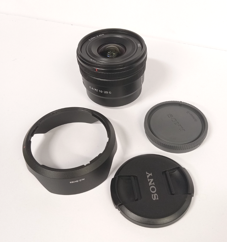 Sony E PZ 10-20mm f/4 G APS-C Wide Angle Zoom Lens (SELP1020G
